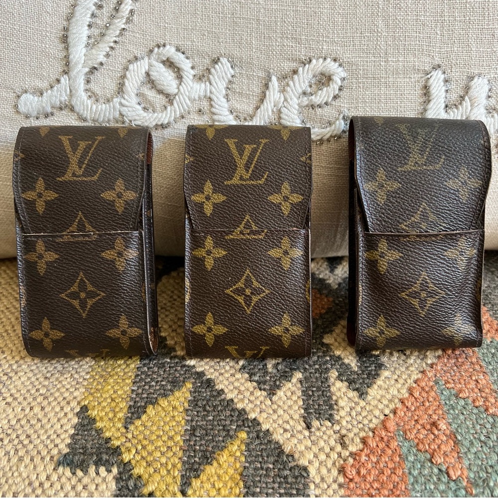 Louis Vuitton Lipstick/Cigarette Case Pouch Unisex